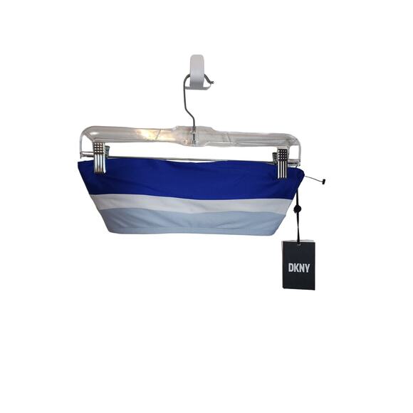 DKNY Colorblock Bandeau Bikini Swim Top, NWT, Small - Picture 2 of 5